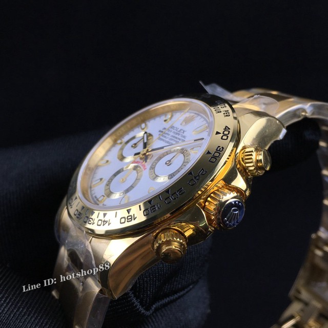 劳力士手表 Rolex超薄迪通拿新品 灰白金迪 玫瑰金迪 黄金迪 熊猫迪经典男士腕表 gjs2016